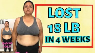Lost 18 lbs in 28 Days (Keto & Intermittent Fasting Weight Loss Journey Results)