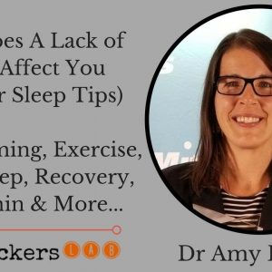 How Does A Lack of Sleep Affect You (+ Better Sleep Tips) • Dr Amy Bender