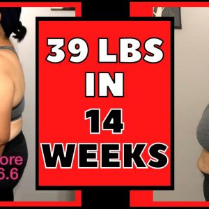 Lost 39 lbs in 14 Weeks (Keto & Intermittent Fasting Weight Loss Journey Results)