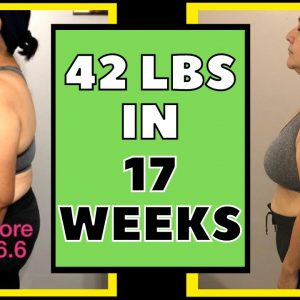 Lost 42 lbs in 17 Weeks (Keto & Intermittent Fasting Weight Loss Journey Results)