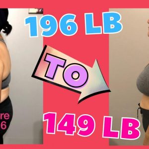 She Went From 196 lb to 149 lb (Keto & Intermittent Fasting Weight Loss Journey Results)