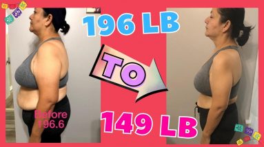 She Went From 196 lb to 149 lb (Keto & Intermittent Fasting Weight Loss Journey Results)